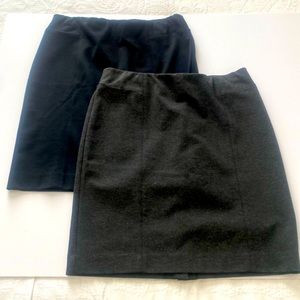 Set of 2 J‎ Jill Pencil Skirts